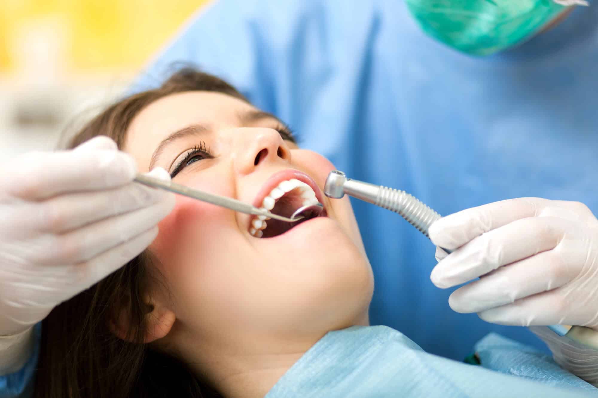 dental exam at wilmington dental clinic